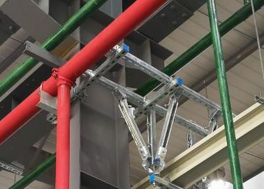 安顺市该抗震支架的整体式支吊架结构协调性好